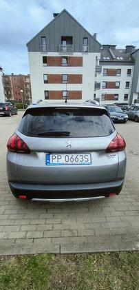 Peugeot 2008 cena 53000 przebieg: 77093, rok produkcji 2018 z Piła małe 67